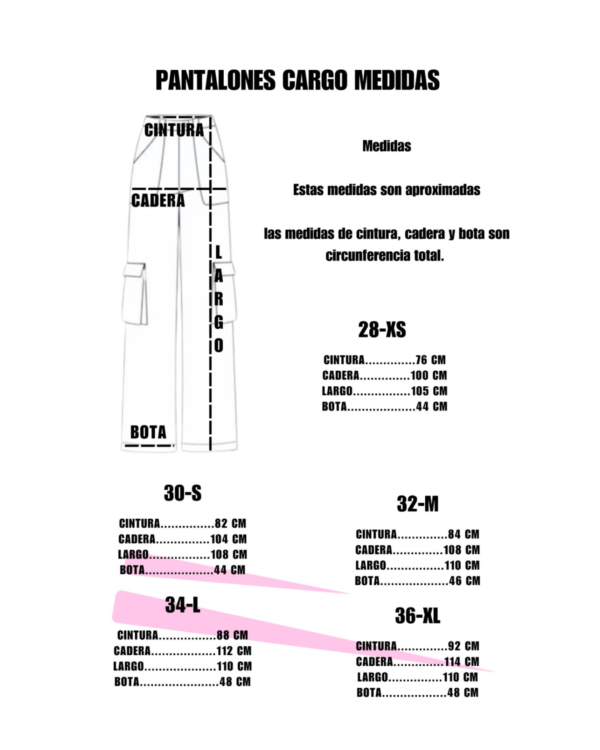 Pantalón Cargo Negro - Image 7