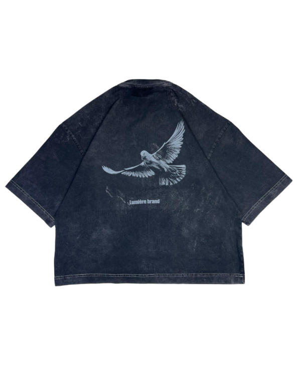 Camiseta Boxy Fit Acid Wash - Image 5