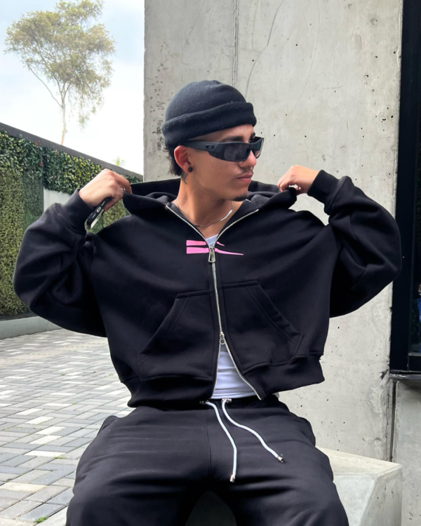 Double Zip Hoodie - Image 5