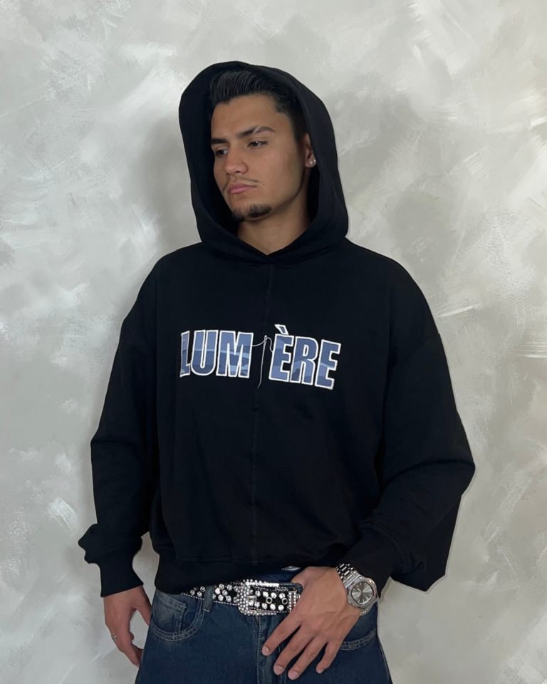 Hoodie Boxy Fit - Aguja